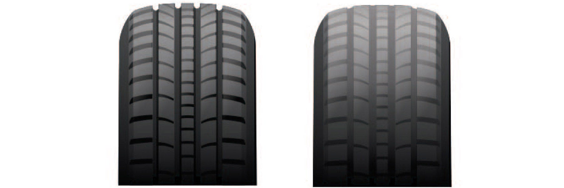 Tire tread depth comparison at Manahawkin Kia in Manahawkin NJ