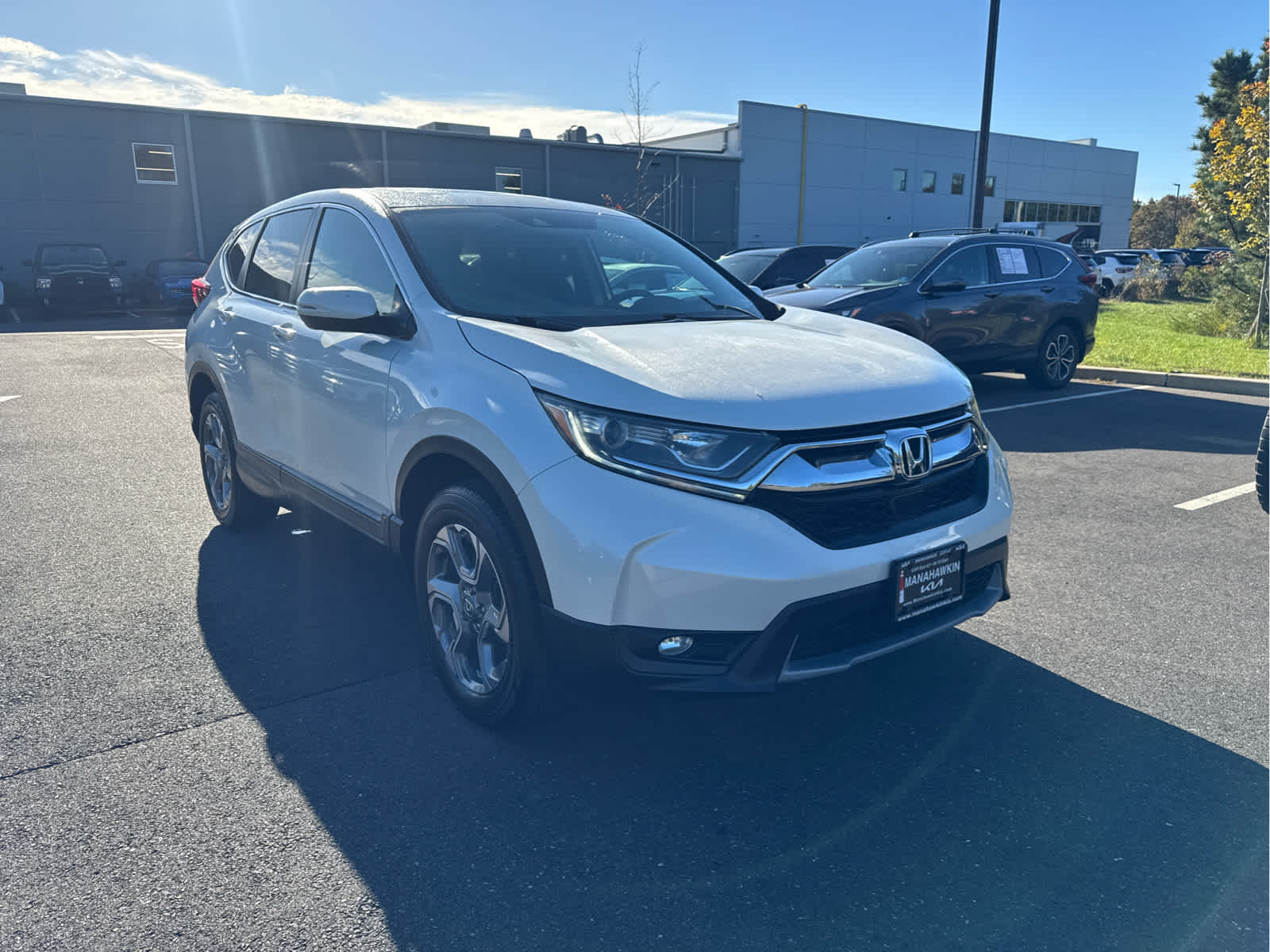 Used 2017 Honda CR-V EX-L with VIN 2HKRW2H83HH677943 for sale in Stafford Township, NJ