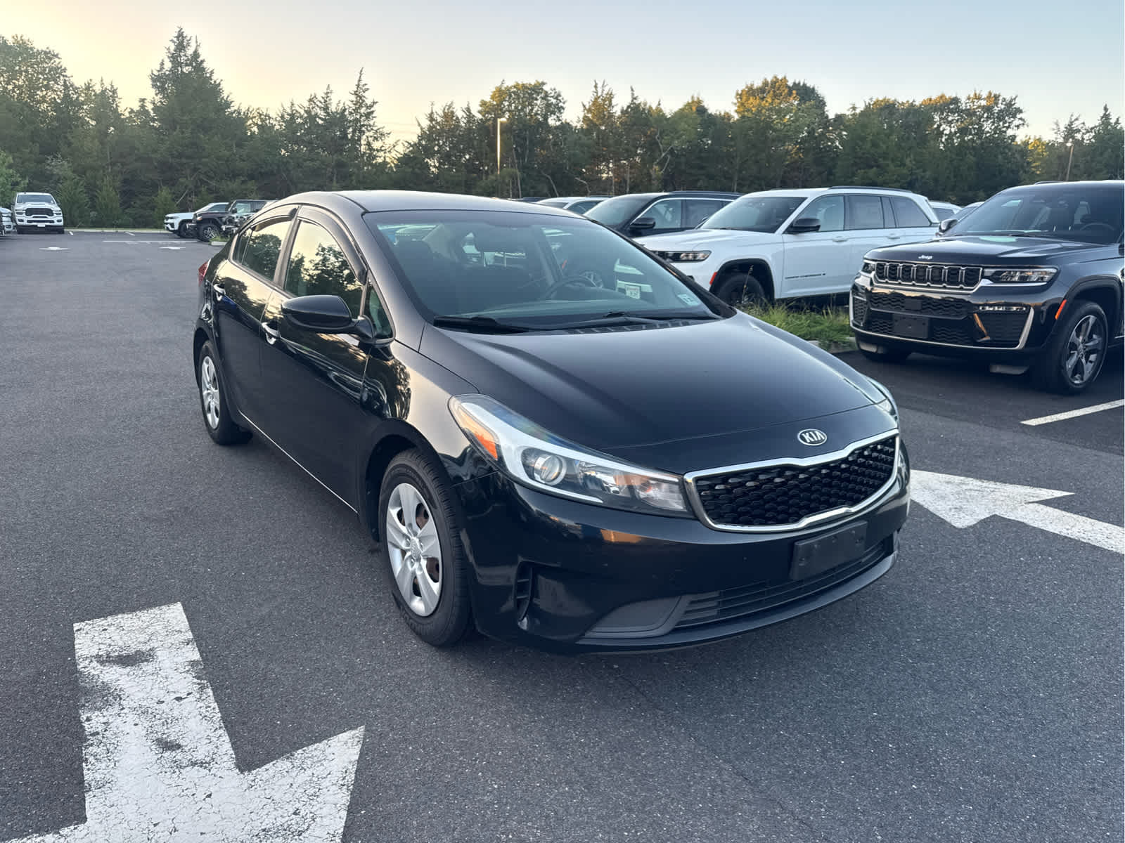 Used 2018 Kia FORTE LX with VIN 3KPFK4A77JE261996 for sale in Stafford Township, NJ