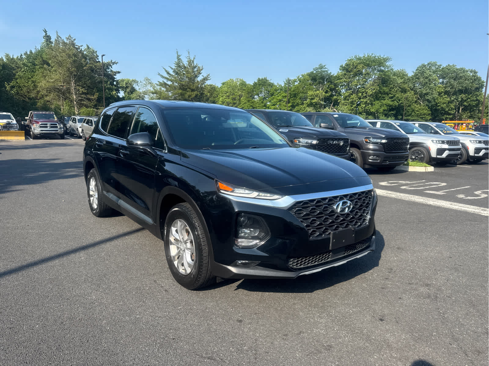 Used 2020 Hyundai Santa Fe SEL with VIN 5NMS3CAD5LH209645 for sale in Stafford Township, NJ