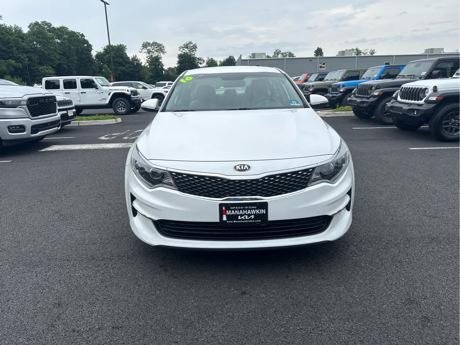 Used 2016 Kia Optima EX with VIN 5XXGU4L37GG074606 for sale in Stafford Township, NJ