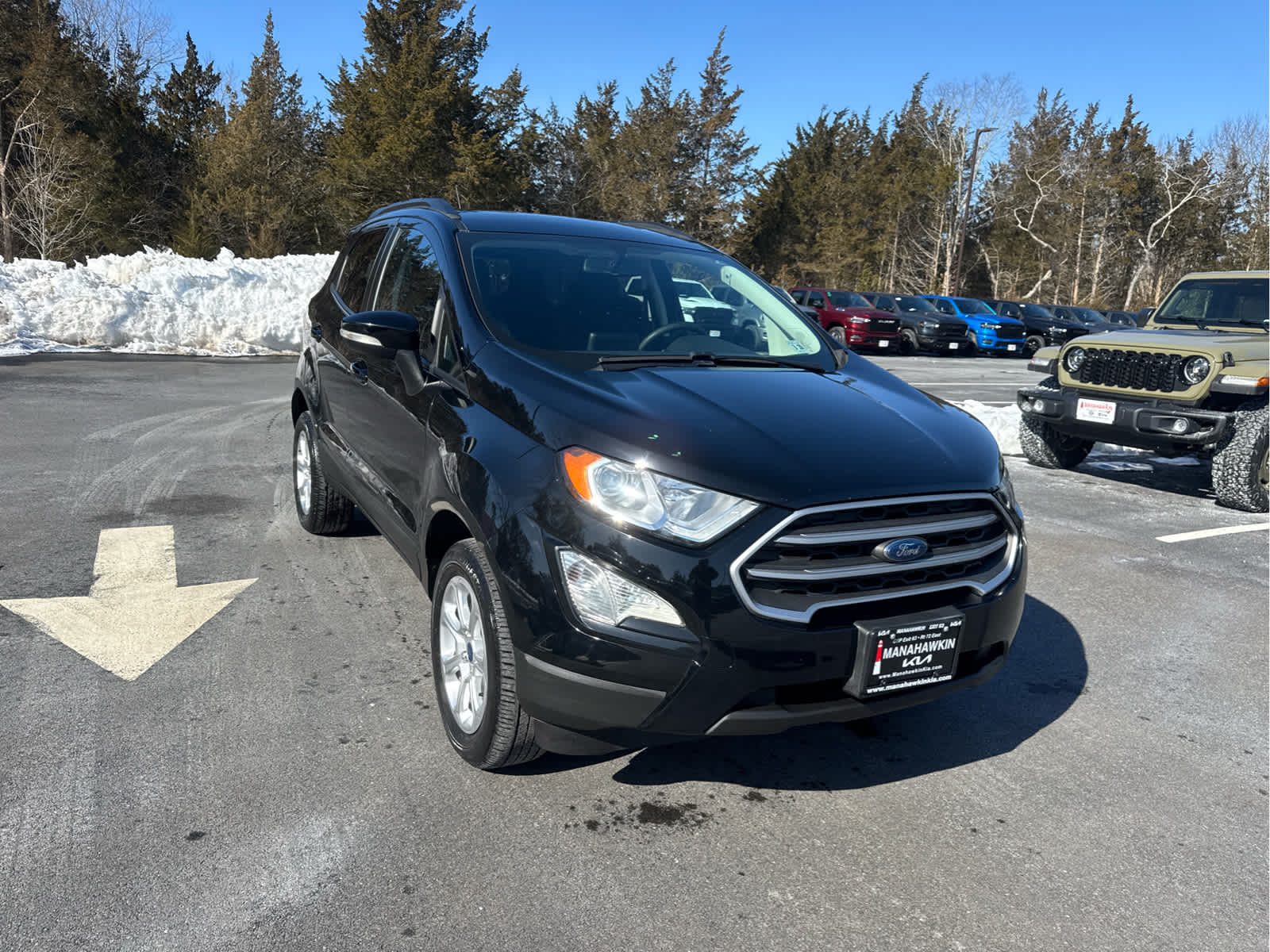 Used 2021 Ford EcoSport SE with VIN MAJ6S3GLXMC403662 for sale in Stafford Township, NJ