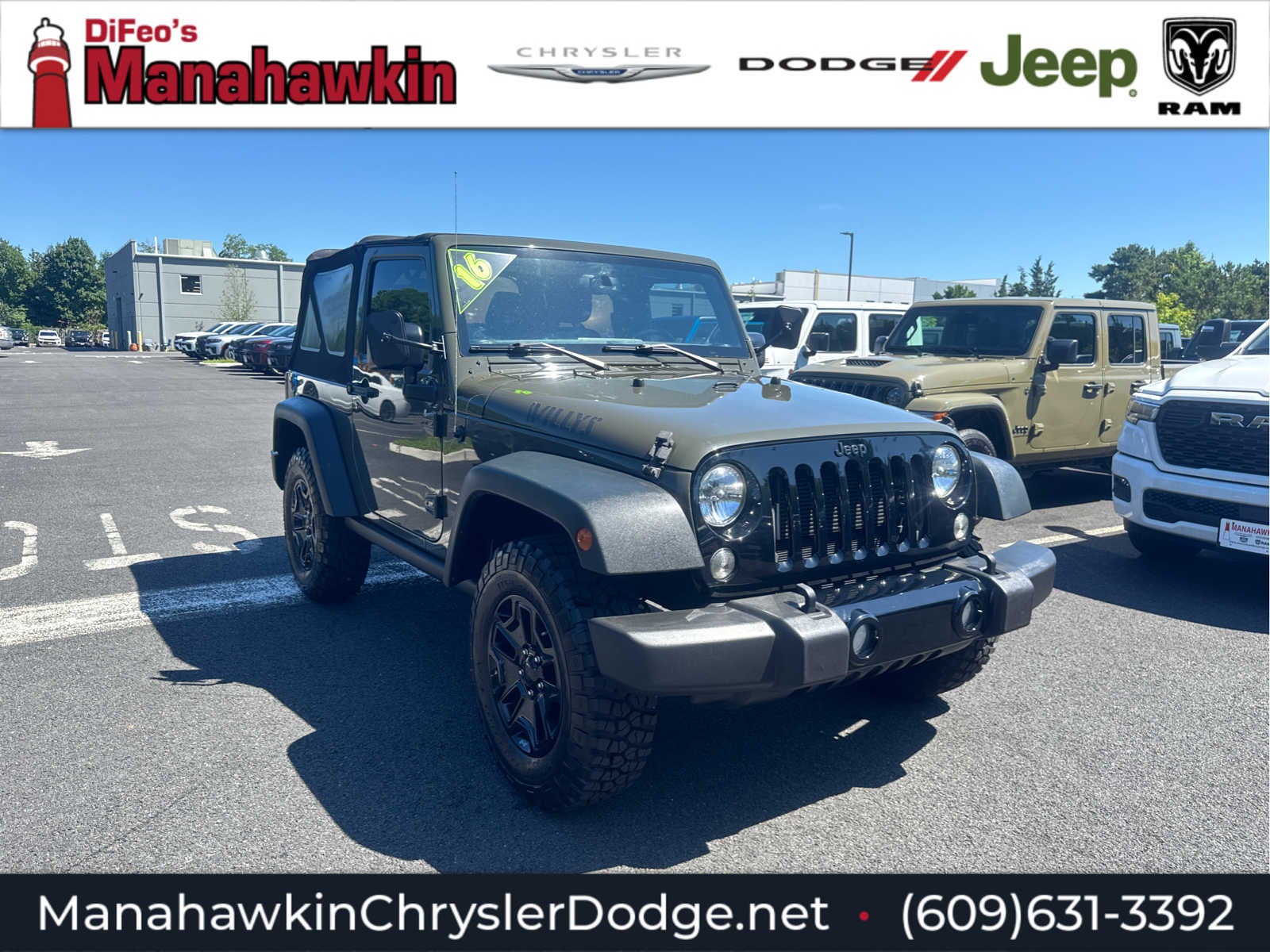 2016 Jeep Wrangler Willys Wheeler