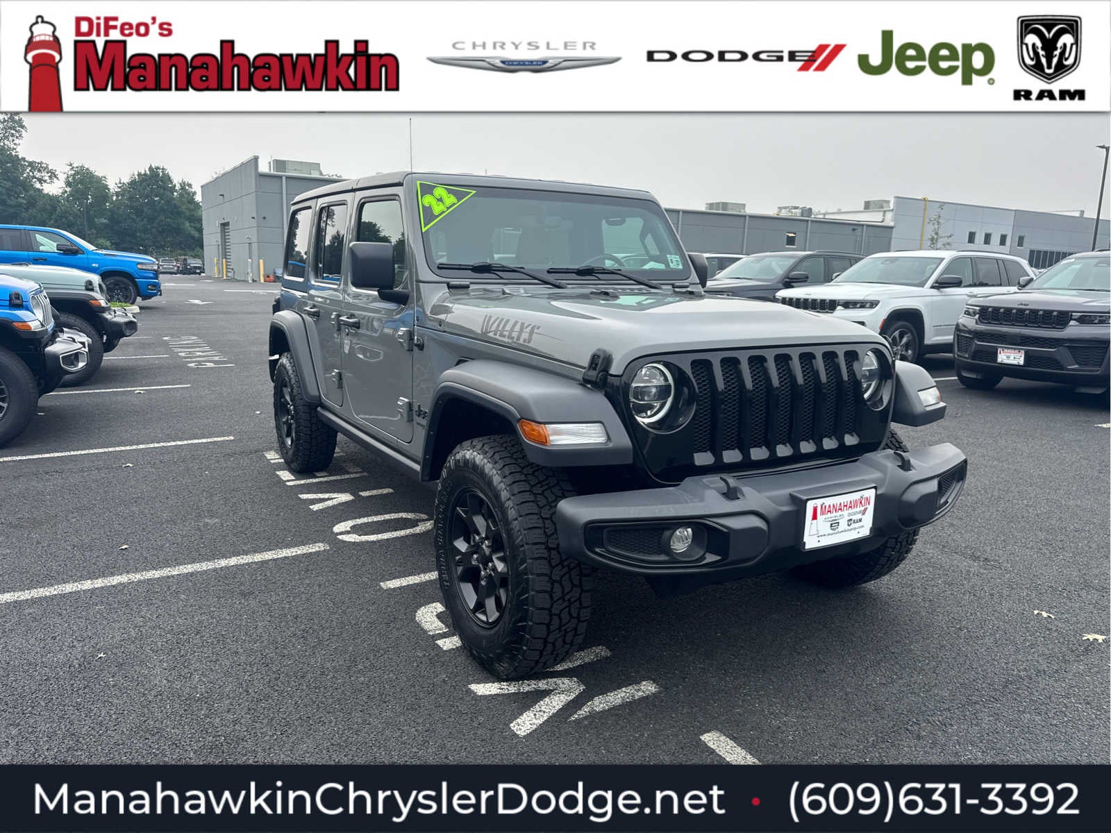 2022 Jeep Wrangler Unlimited Willys