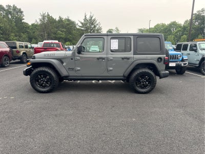 2022 Jeep Wrangler Unlimited Willys