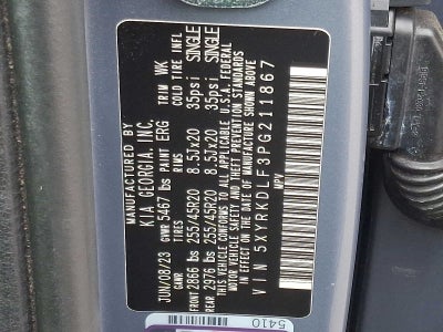 2023 Kia Sorento X-Line SX Prestige