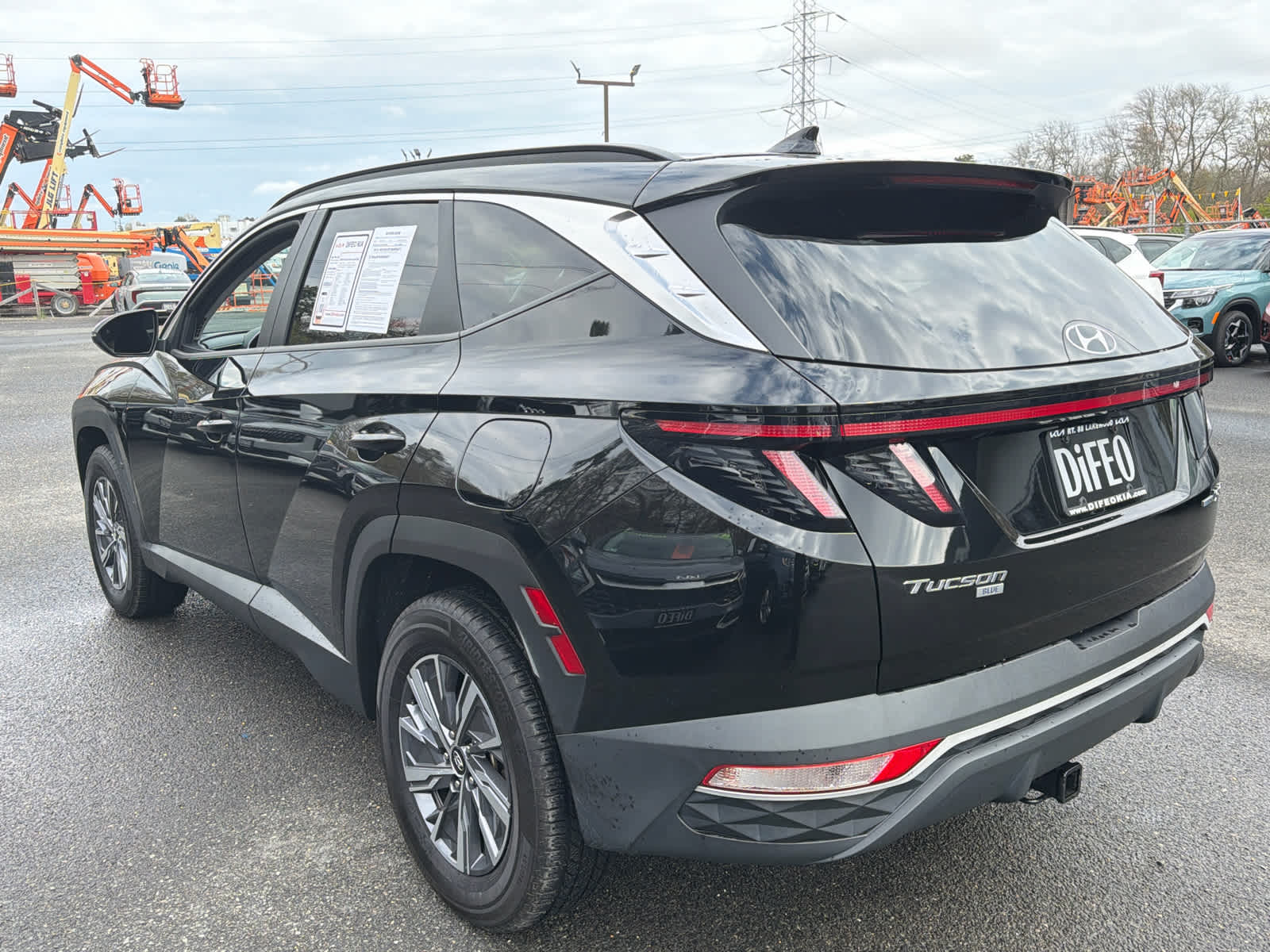 2022 Hyundai Tucson Hybrid Blue