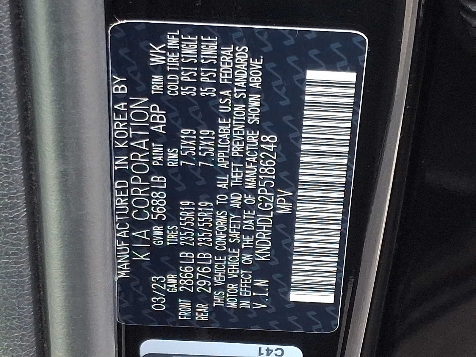 2023 Kia Sorento Hybrid EX