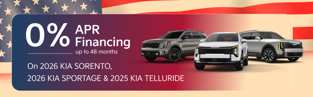 2026 KIA SORENTO, 2026 KIA SPORTAGE & 2025 KIA TELLURIDE
