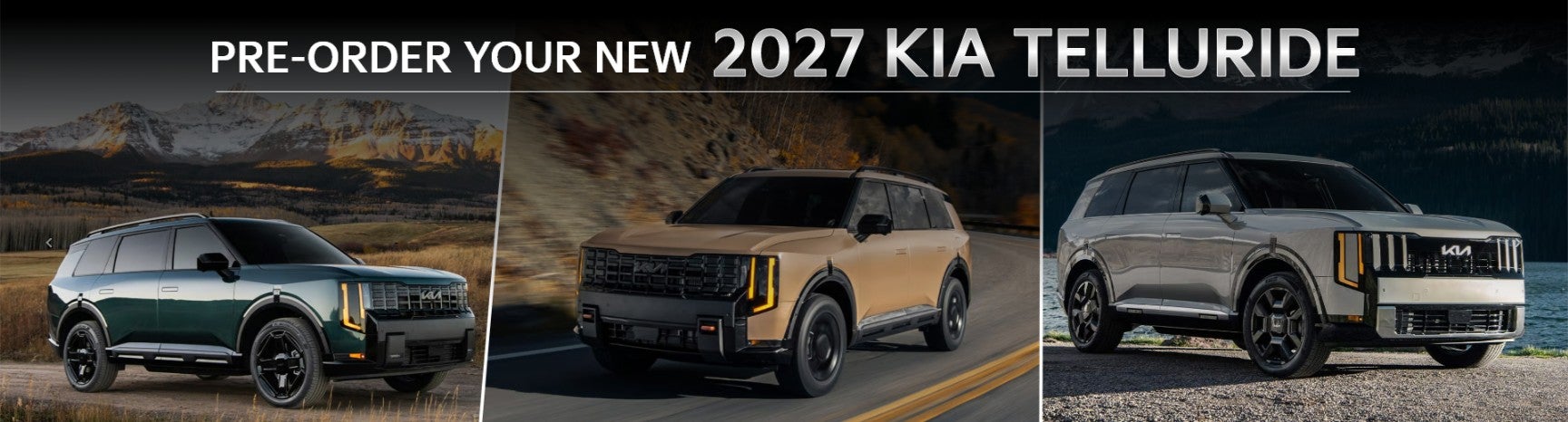 Pre-Order 2027 Kia Telluride