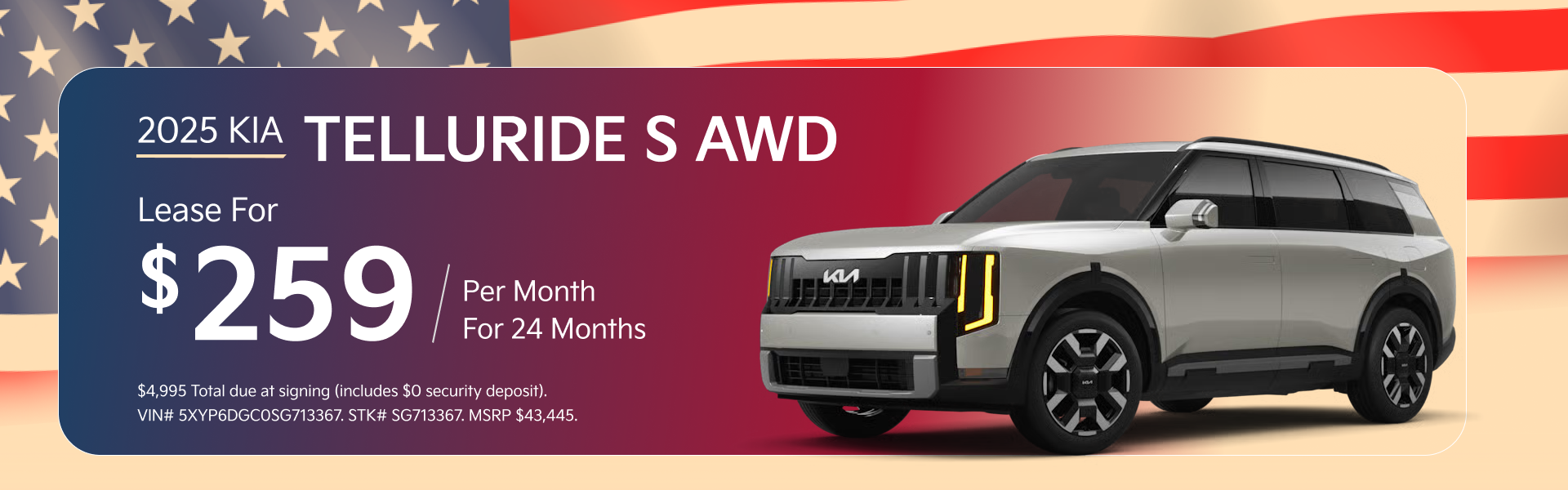 2025 KIA TELLURIDE S AWD